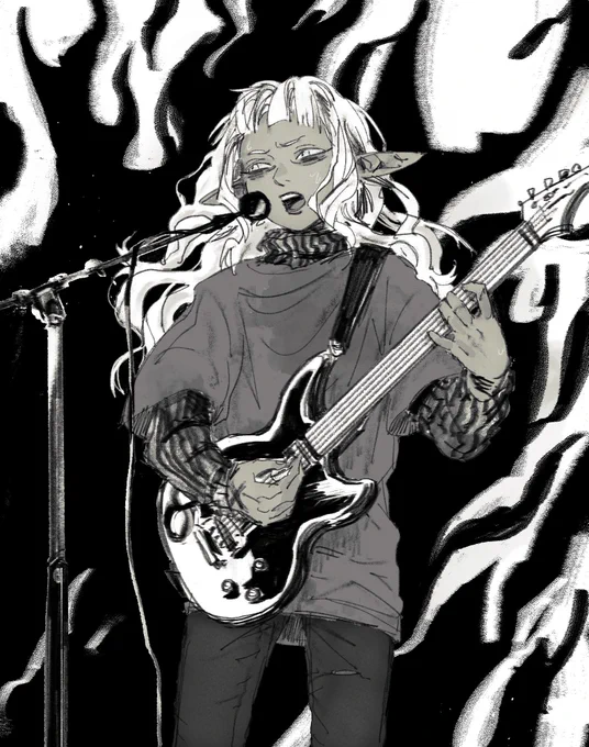 thistle, ∞`s tyrant frontman 🎵🎶 #dungeonmeshi 