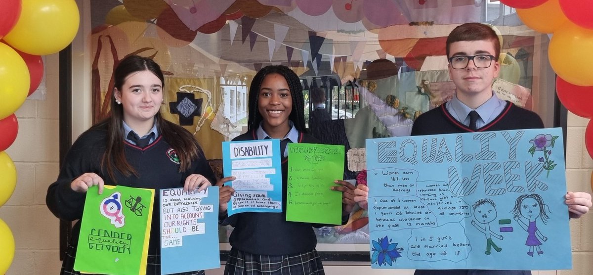 Pres_Carlow's tweet photo. Special thanks to our Equality Officer Nothabo, Lily and Peter and all who helped and participated in the many events.#EqualityWeek @CeistTrust https://t.co/i3POtGRE7G