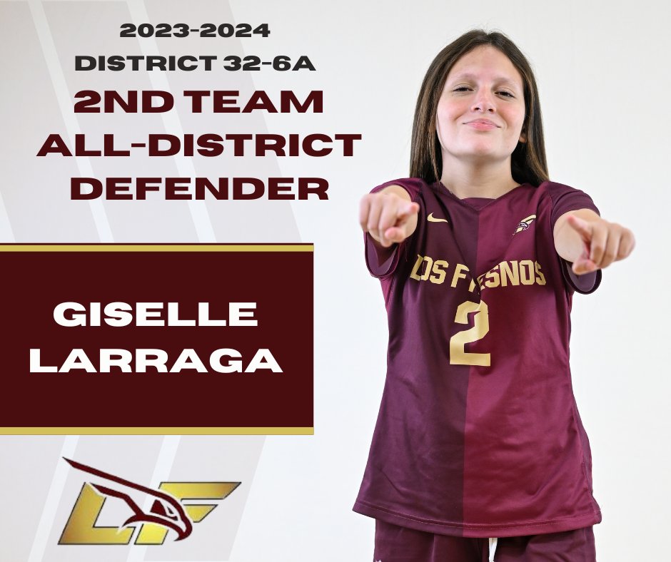 LFHSGirlsSoccer's tweet photo. #2 Giselle Larraga. Congratulations Gis! https://t.co/AE125zu1zH