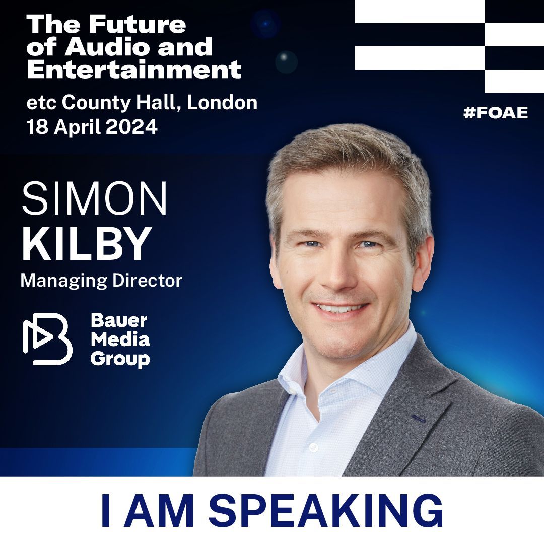 This Thursday at @AdwantedEvents' Future of Audio & Entertainment, Managing Director of Bauer Media Advertising Simon Kilby will be joining @TheMediaLeader's Ella Sagar and other industry leaders on stage for the Fishbowl Live. 🐟