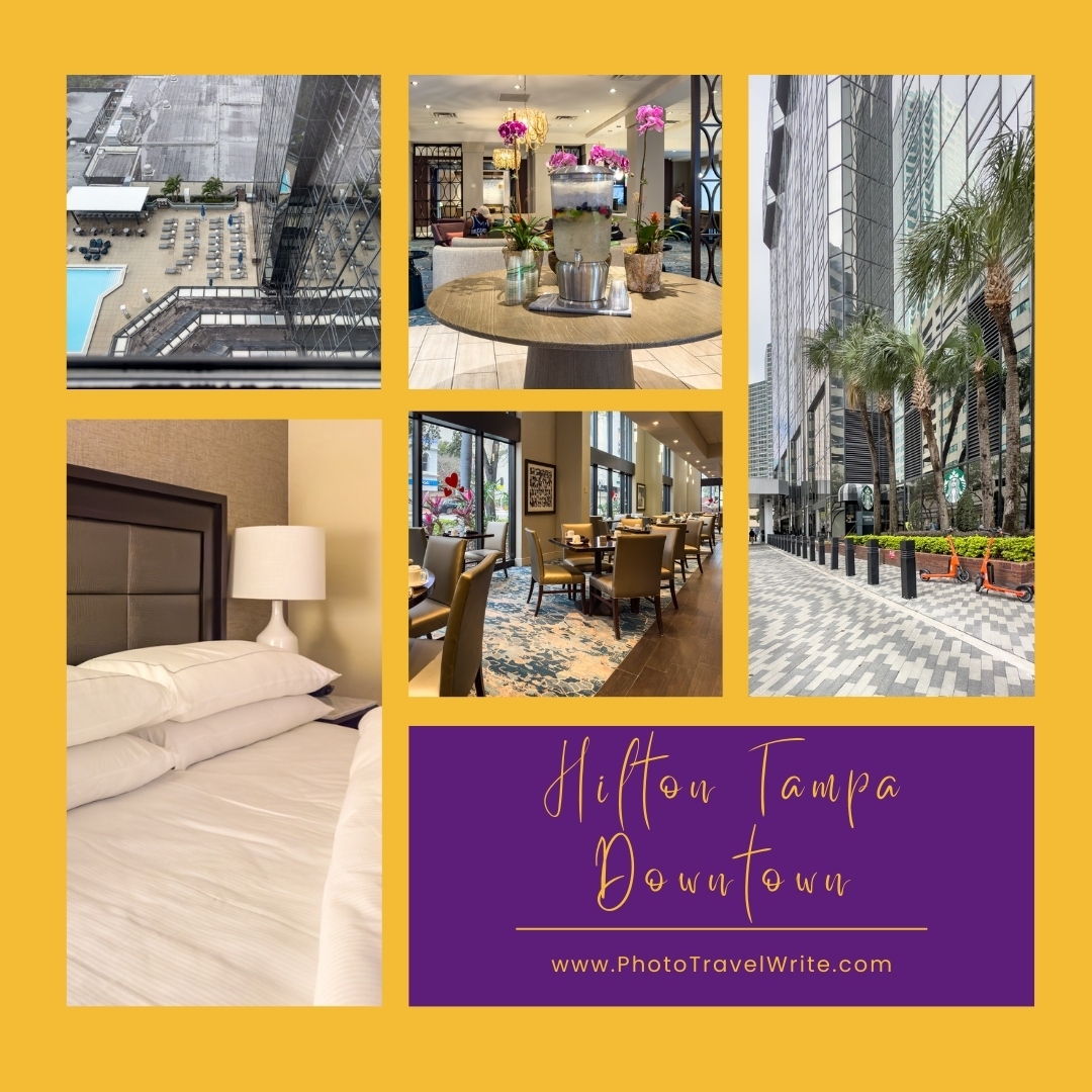 Experience the Hilton Tampa Downtown. In the heart of city center, the hotel is just steps away from Tampa Riverwalk and more. It's also ideal for business travelers like me.

#TravelTuesday #travelwritersuniversity #ifwtwa #ifwtwa1 @HiltonHotels #phototravelwrite #visitflorida