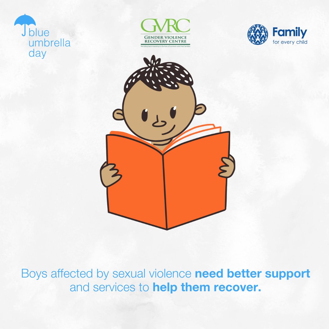 There’s more we can do to prevent and protect boys from sexual violence, including boys displaced by conflict or crisis. Existing taboos and harmful social norms around sexual violence and ‘being a man’ need to be challenged, including within refugee settings. #BlueUmbrellaDay