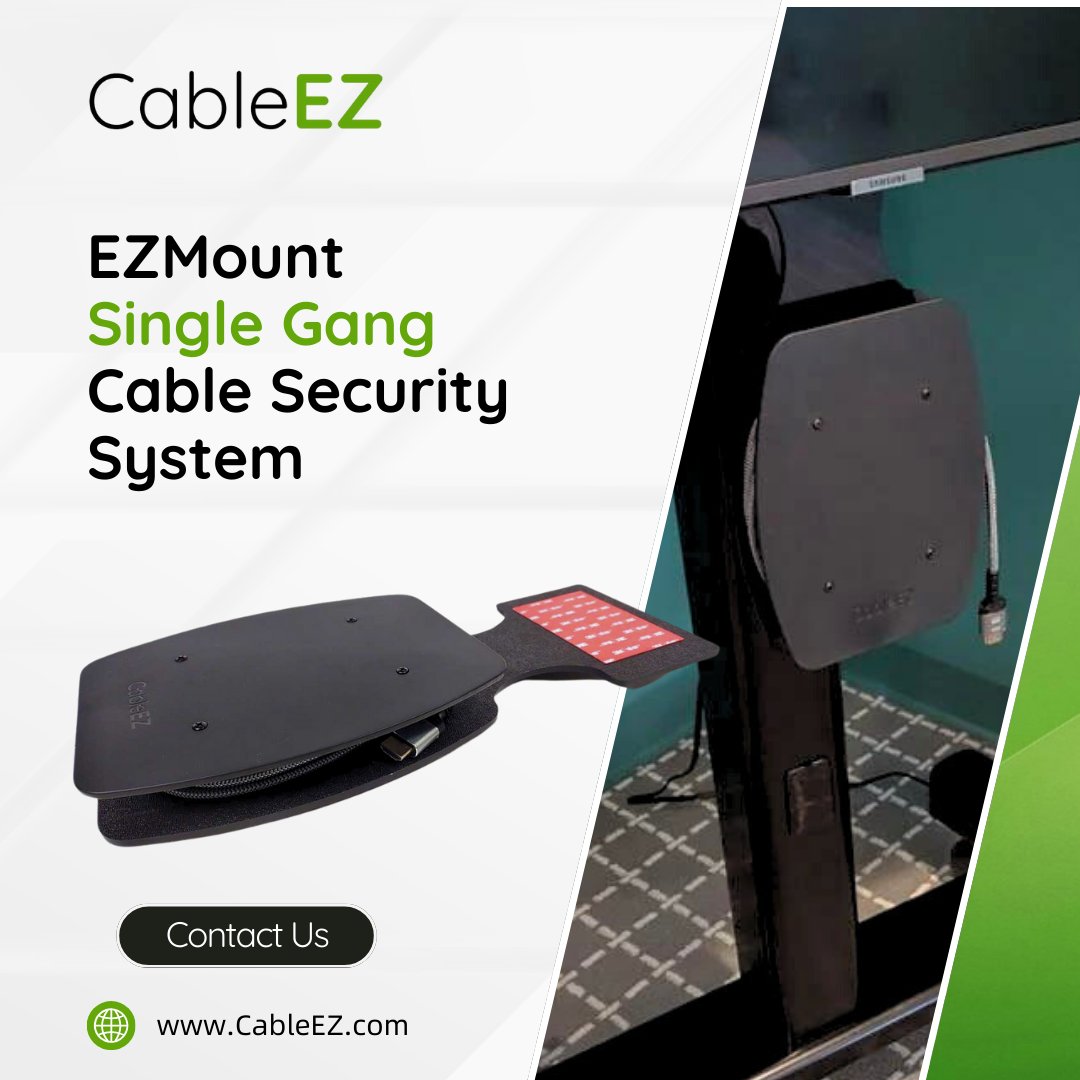 CableEZ's tweet photo. Keep your connections clean and secure with our EZMount. Its easy installation makes it the go-to for portable displays in any environment.
https://t.co/yHK3RJi0YR
#CableEZ #EZMount #ProAV #CableSecurity #AVTweeps #MountingSolutions #CableSolution #SimpleSmartSecure https://t.co/Pp5SmOYWYd