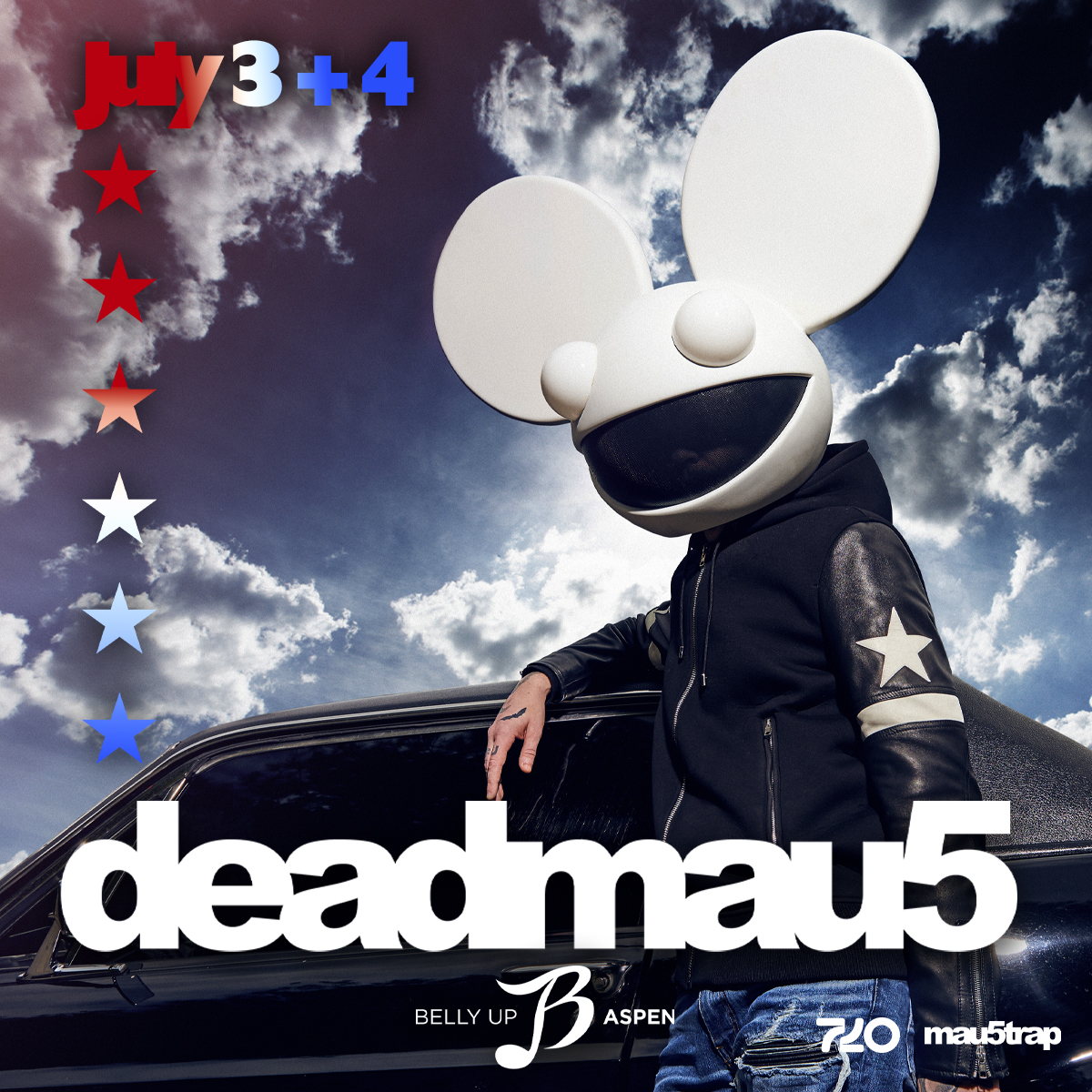 “Electronic music icon” (EDM.com) @deadmau5 returns 7/3 + 7/4! Presale starts Thu, 4/18 @ 10am MT. Sign up by 8:30am MT 4/18 to receive the presale code: bit.ly/3MSARpt