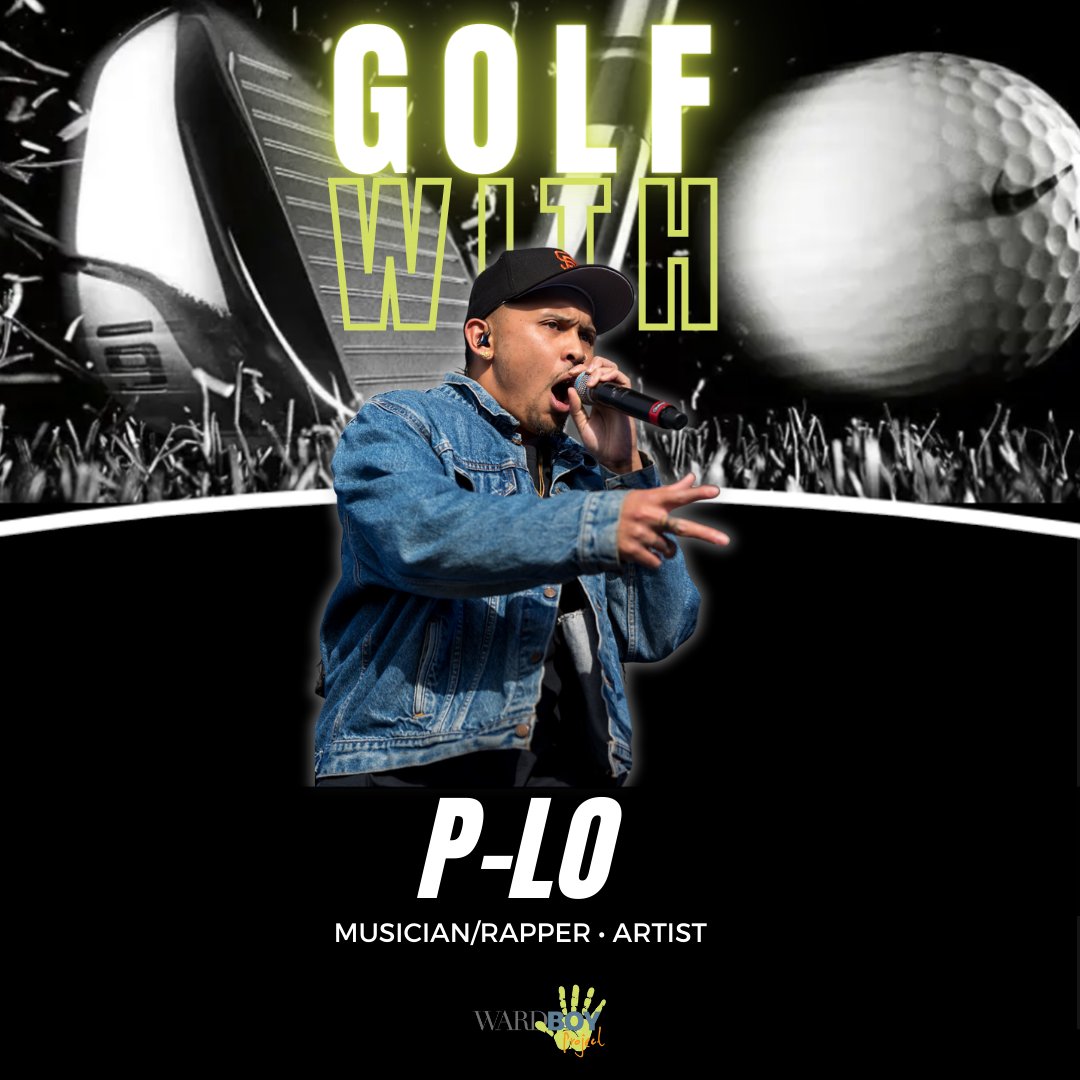 Get ready to groove with P-LO at our upcoming event! 🎶As a talented musician and rapper, P-LO's career is one for the books. Don't miss out on the chance to vibe with this rising star! How to register? Link in bio! #wardboyproject #bayarea #golftournament #golf #rapper #music