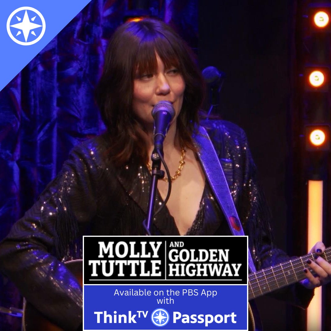 Join guitarist, banjo player & rising star Molly Tuttle for a dynamic concert with her acclaimed band. Watch Molly Tuttle and Golden Highway: Live in Nashville right now with Passport on the PBS App: video.thinktv.org/video/molly-tu….