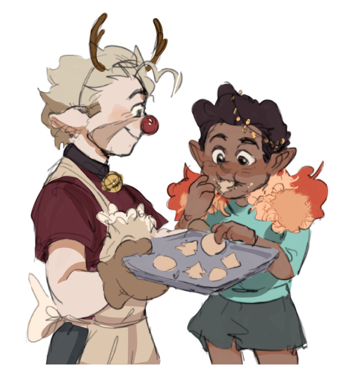 Cookie time! 🍪
#theowlhousefanart  #TOH #HunterNoceda #Gus #CamilaNoceda