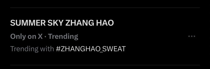 Damn we’re so good at this 🥹

SUMMER SKY ZHANG HAO
#ZHANGHAO_SWEAT
#ZHANGHAO
#장하오