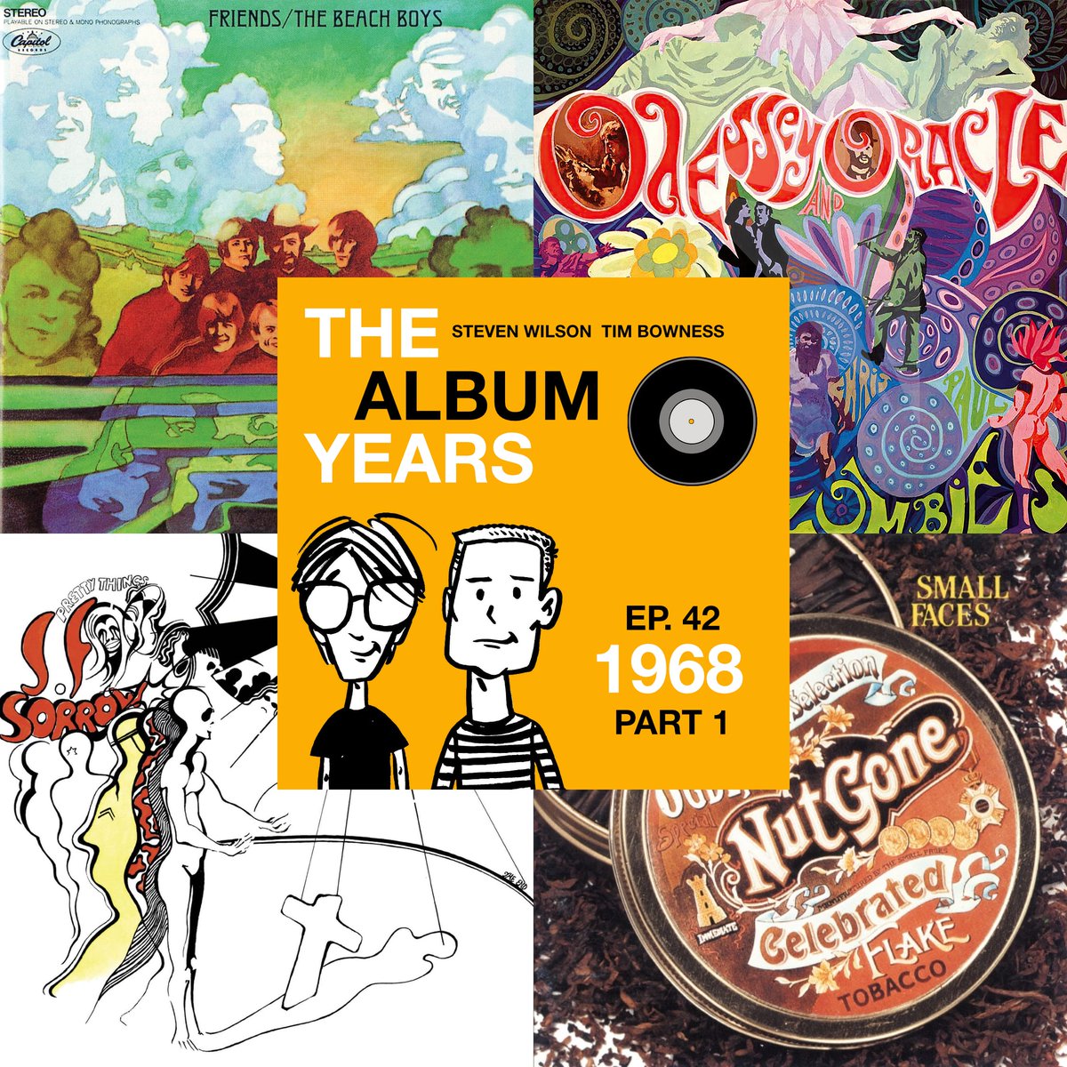 The Album Years' time machine lands in 1968! This week, we discuss the 'big hitters' from the year alongside UK psych and underground rock, with albums by The Pretty Things, @TheZombiesMusic, @_theSmallFaces and more all discussed. Listen here: thealbumyears.lnk.to/listen
