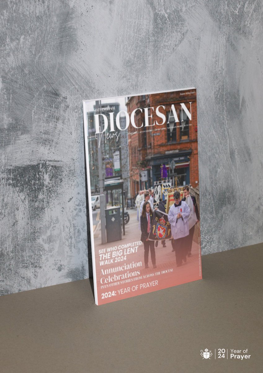 Click to read! The latest edition of the free Diocesan E-Magazine is available to read online at dioceseofnottingham.uk/news ✨ It's packed with news and stories from parishes, schools and organisations across our Diocese.