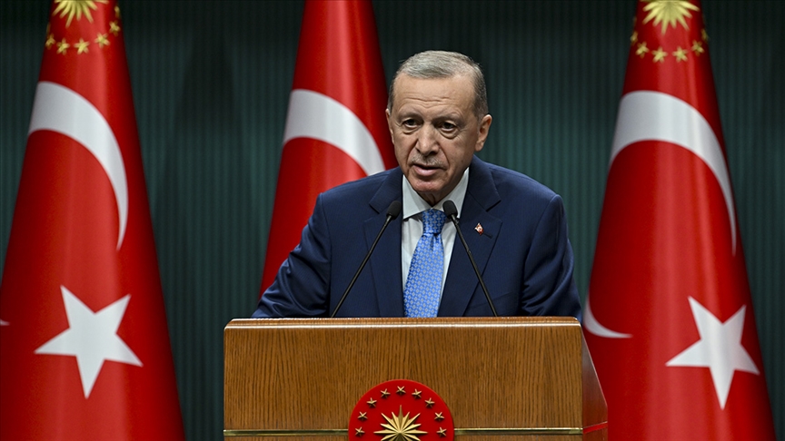 Cumhurbaşkanı Erdoğan, Kabine Toplantısı sonrası açıklamalarda bulunuyor 
#Kabinetoplantısı
