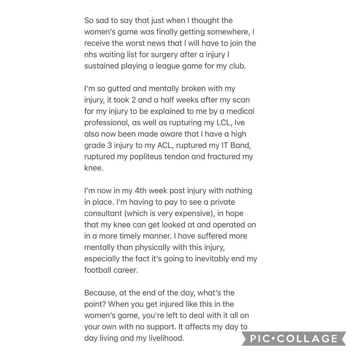 Kayleigh_Mcx's tweet image. ‼️PLEASE READ AND SHARE, ANY HELP IS TRULY APPRECIATED‼️ @GirlsontheBall @FAWNL @PFA  and any other pages please tag and share. Thank you.