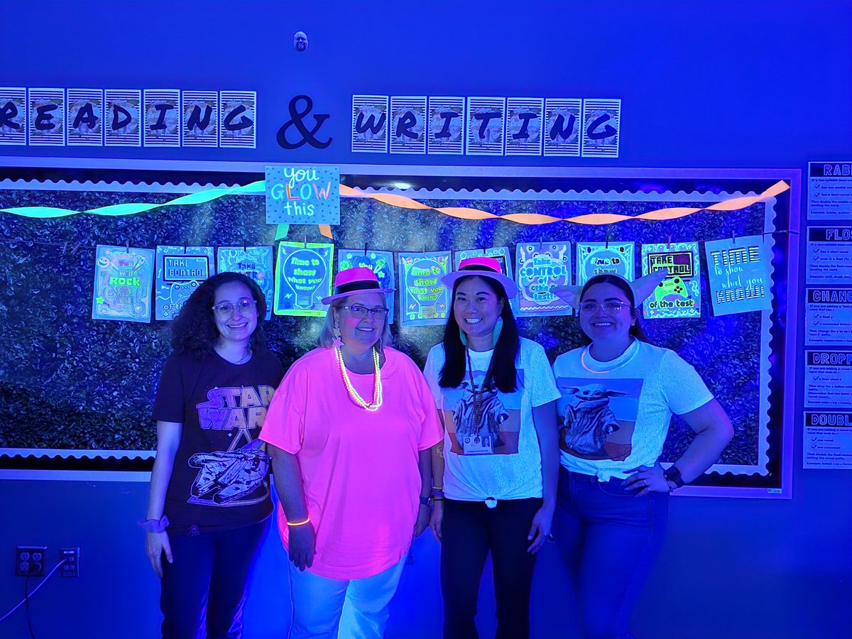 MrsKWillard's tweet photo. POV: When you’ve been fighting the STAAR wars and it’s your day of celebration, because you’re sure it’s gonna be a victory!🎉😍 Our amazing fourth grade teachers set up such a fun day for their students!#bemoore https://t.co/dk92V11POH