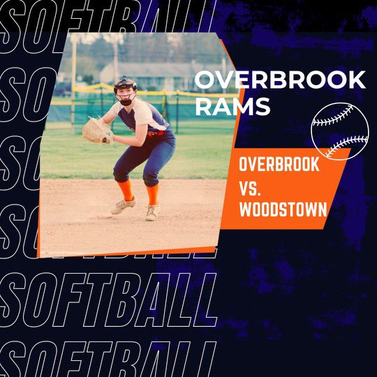 Game Day today at Woodstown🥎