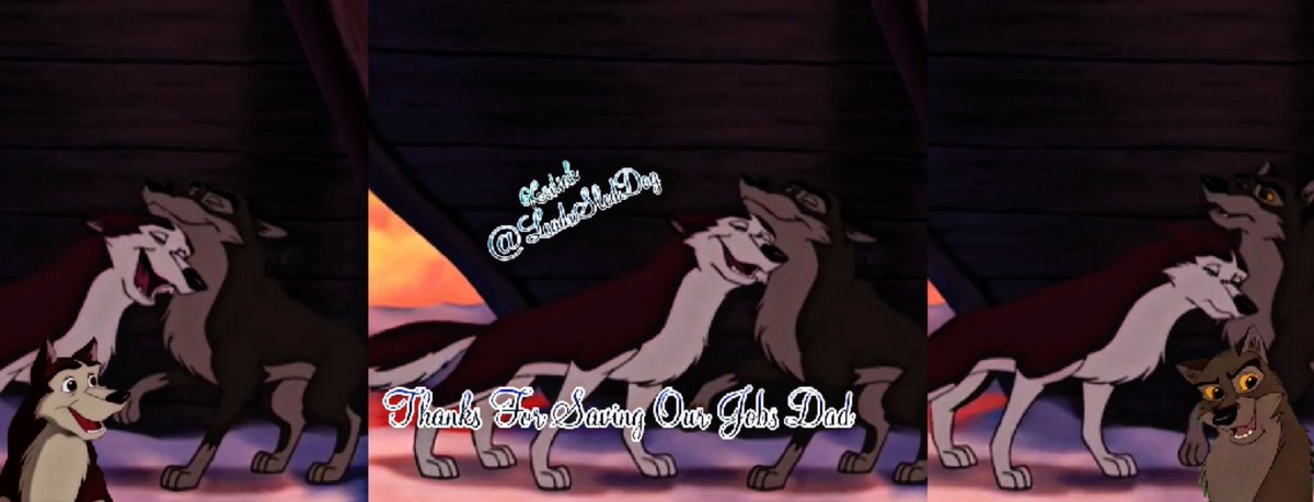 WclfsAlpha's tweet photo. For kodi 
@Leadxsleddog
Balto 3 wings of change 
Balto and kodi 

Balto gets thanked for saving Kodi Kirby Ralph and Dusty's job as the mail team 
By beating the plane back to the post office 

Do not use or steal
For kodiaks use only https://t.co/GcoPSySXSj