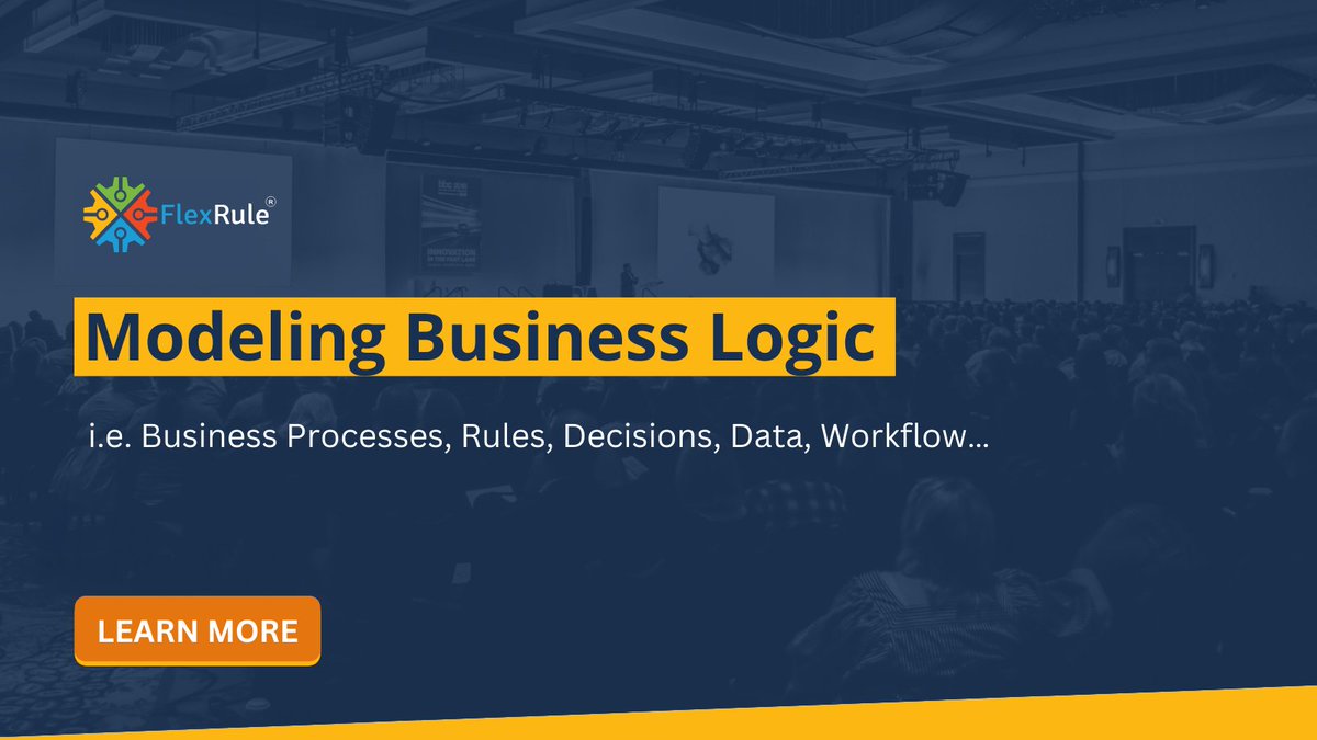 If you're attending #BBCConf be sure to attend Jan Vanthienen's talk about Decision Modeling for Digital Service Transformation. This is a topic we have covered a number of times on our website too, including our Modeling Business Logic blog post: ➡️ flexrule.com/links/zjmt