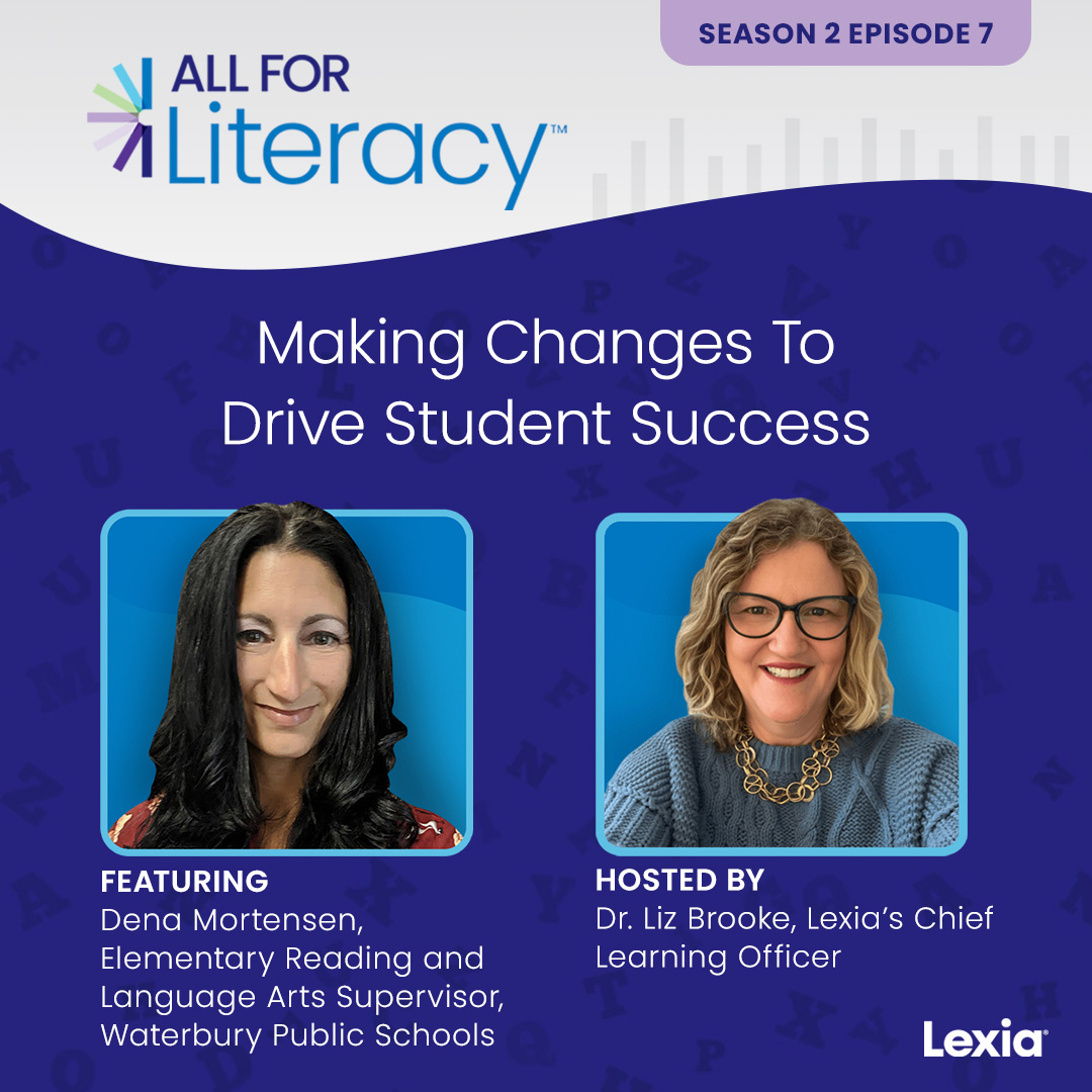 Listen to episode 7️⃣ of the #AllforLiteracy #podcast, with @LizCBrooke, for a discussion on a boots-on-the-ground perspective of literacy education with Dena Mortensen.

Tune in now! 🎧 spr.ly/6012bBuNy