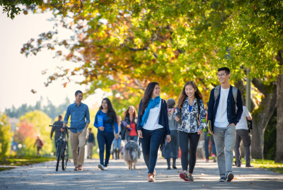 'Walk for Joy,' created by the late Dr. Joy Butler of @UBCEducation in 2005, is a fun walking challenge that takes place every winter. Read more about how the challenge came to be and what it means to the community: bit.ly/49GWsty