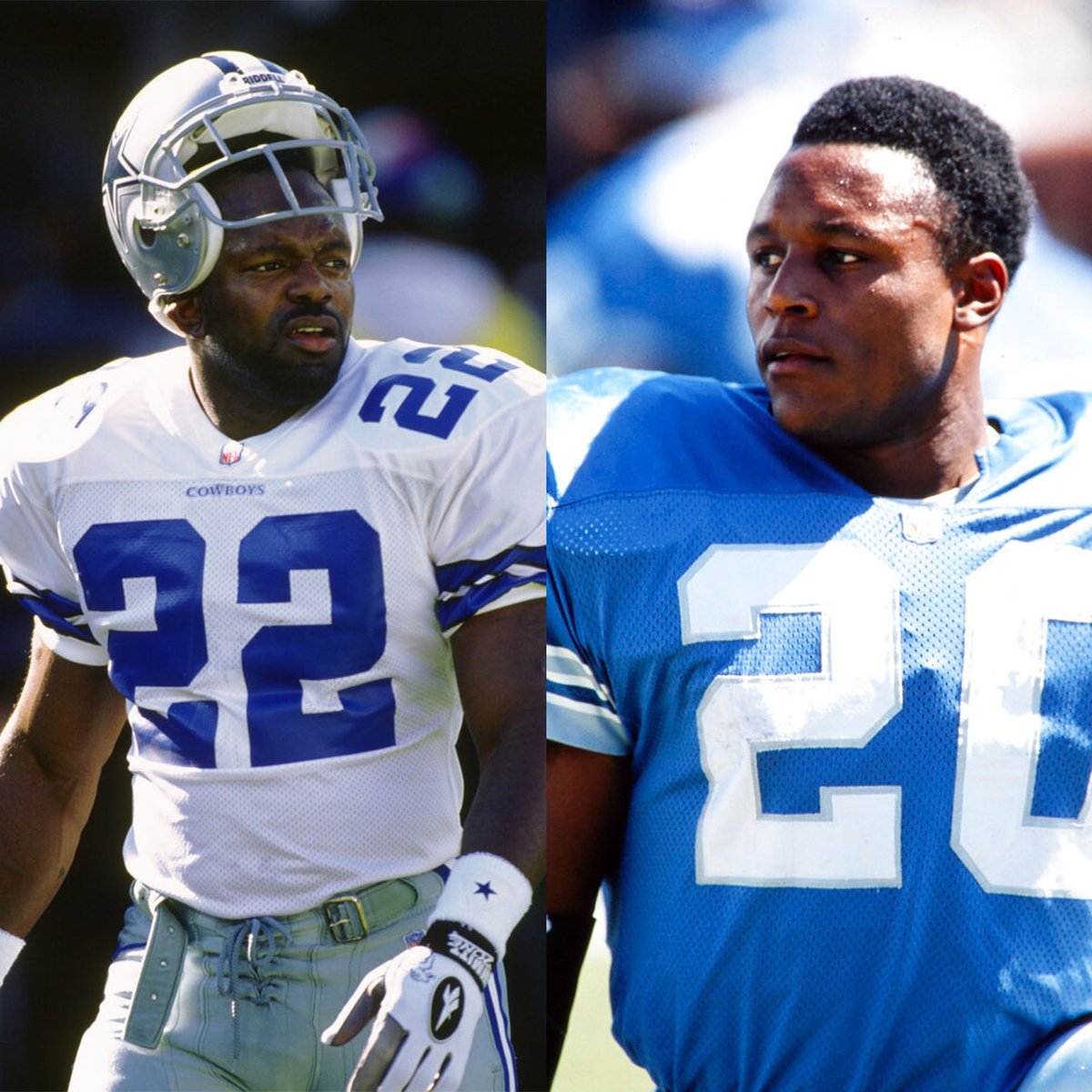 Which of these legendary first-round running backs would you choose for your team? Prime Sanders and Prime Smith? 🏈