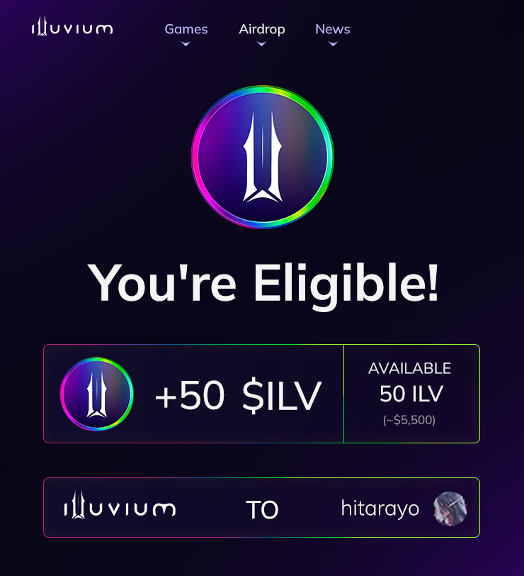 $ILV confirmed airdrop gonna be the BIGGEST ever!

Just Play to Earn, easily.

Cost: FREE
Time: 10 min
Potential: HUGE

Dive into step-by-step guide🧵👇