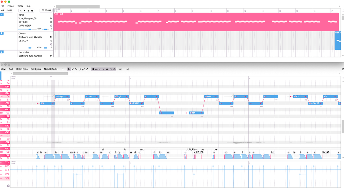 YangC0318's tweet photo. @GyromancyX Hello, I imported your ustx file to openutau, but the sound cannot be played. What is the problem? If you need me to provide more information, please guide me. Thanks! https://t.co/1BDbyBkw0r