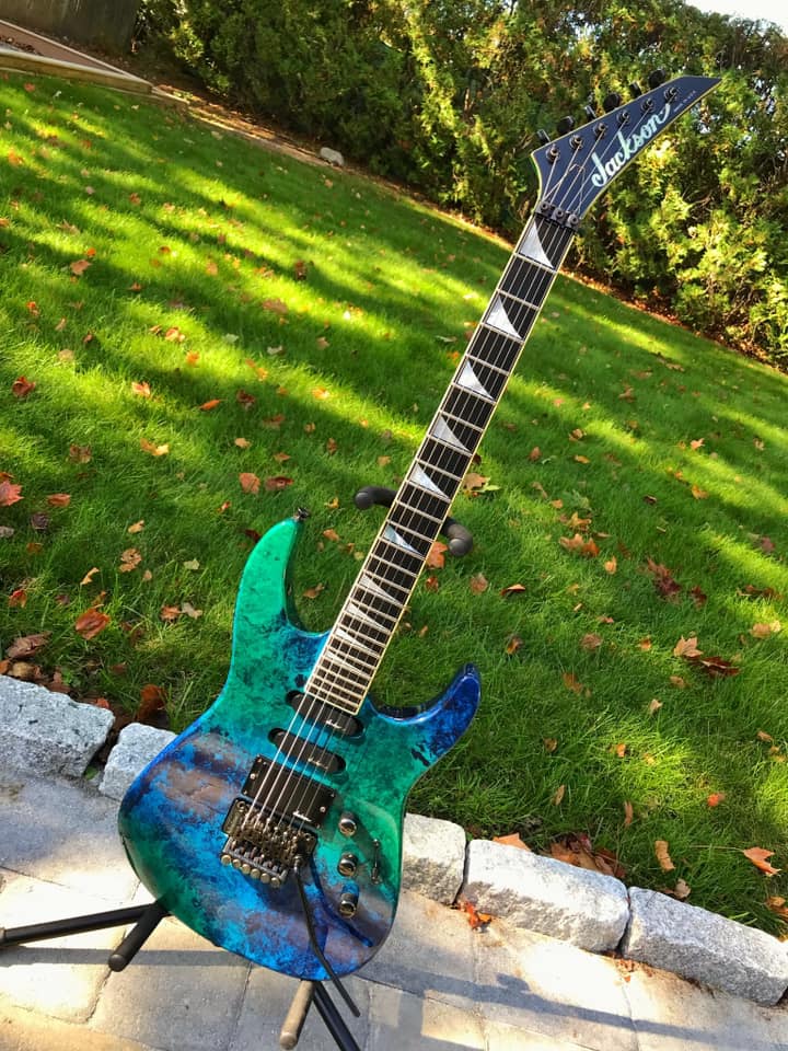 Take a look at this 1991 Coral Sea finished beauty from Nick Scarfo. Got a cool Jackson? Show us using #ItsInMyBlood for a chance to be featured next.