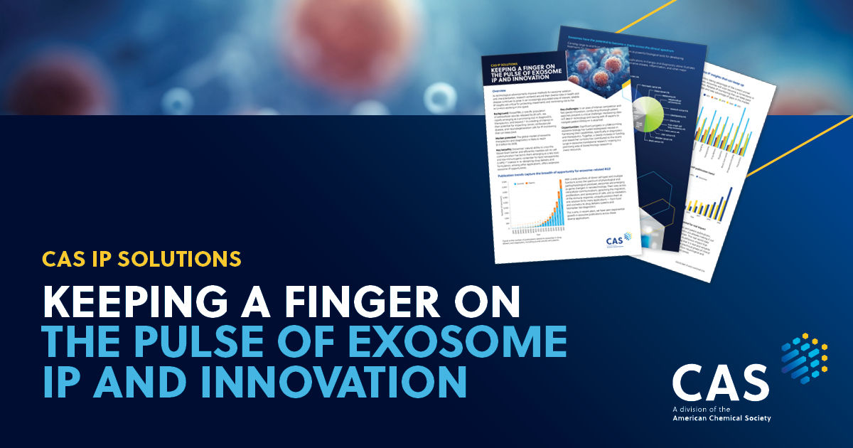 As technological advancements improve methods for #exosome isolation and characterization, research centered around their diverse roles continues to grow. Learn more about protecting investments and minimizing risk to #innovators working in this space. ow.ly/C5fm50QINeO