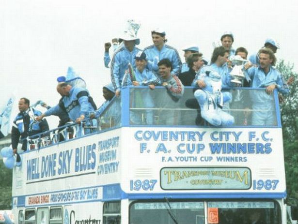 Back in 1987 #CoventryCity lifted both the FA Cup and FA Youth Cup for the first time in their history 🏆🏆🐘