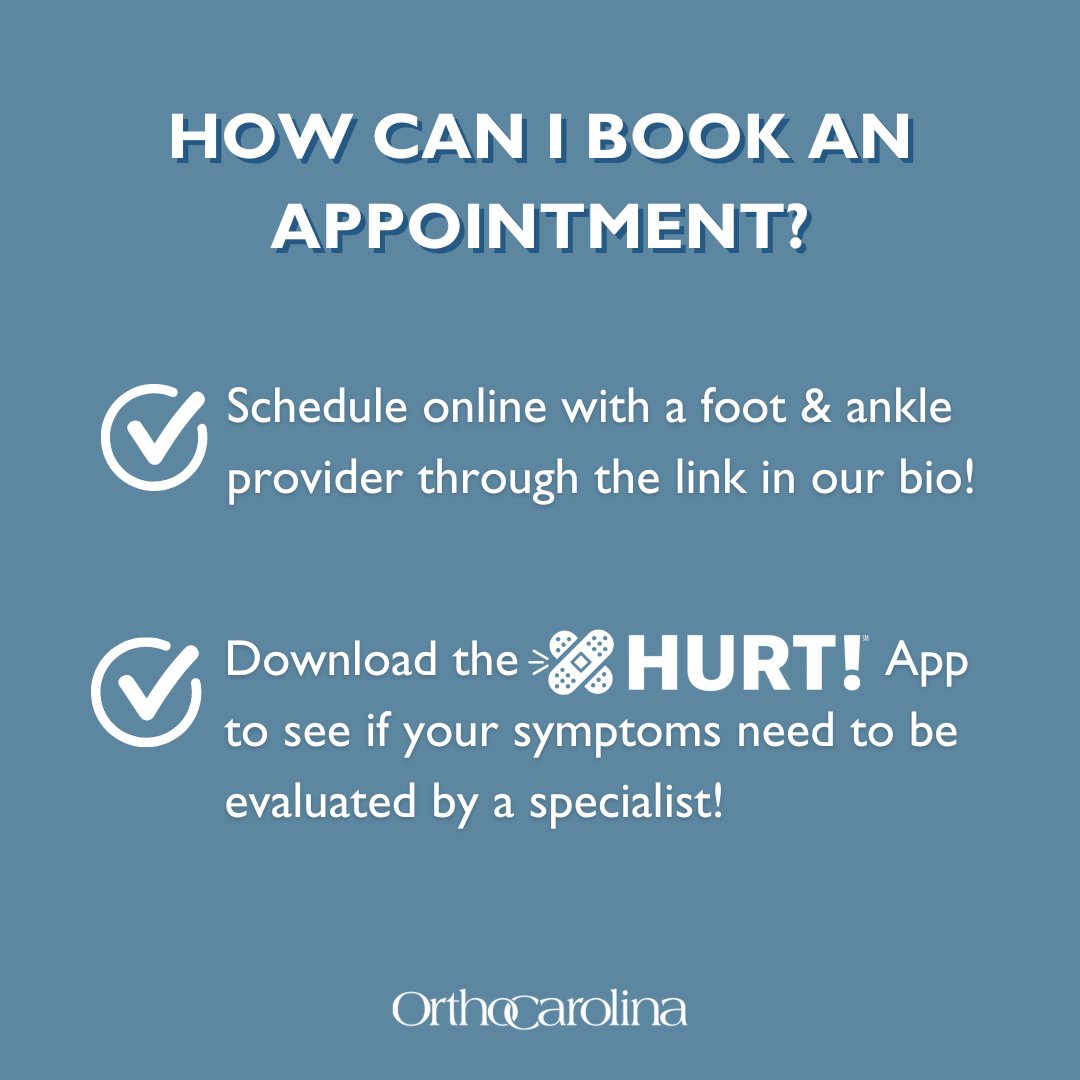 Did you know that OrthoCarolina offers Dry Needling, physical therapy without a referral, and in some locations same day appointments with advance practice providers if you're seeking fast relief!🦶

#orthopedics #footpain #plantarfasciitis