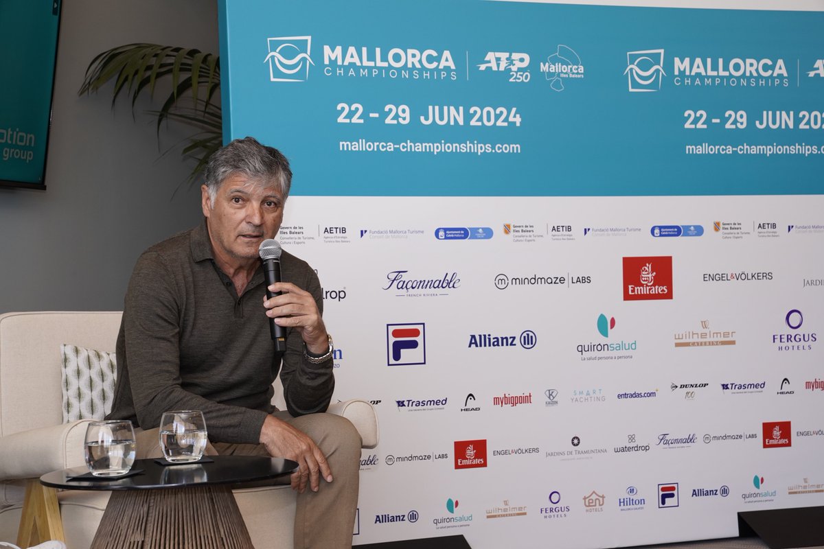 FTIB_tennis's tweet photo. 🏡 JAUME MUNAR JUGARÁ EN CASA‼️

🌱 Otro motivo más para no perderse el Mallorca Championships

🎾 Cuarta edición presentada hoy con muchas novedades

📆 Del 22 al 29 de junio
🏟️ Mallorca Country Club
🇪🇸 Santa Ponça (Calvià) 

📸 @MallorcaChamps https://t.co/xPRoZPs8vC