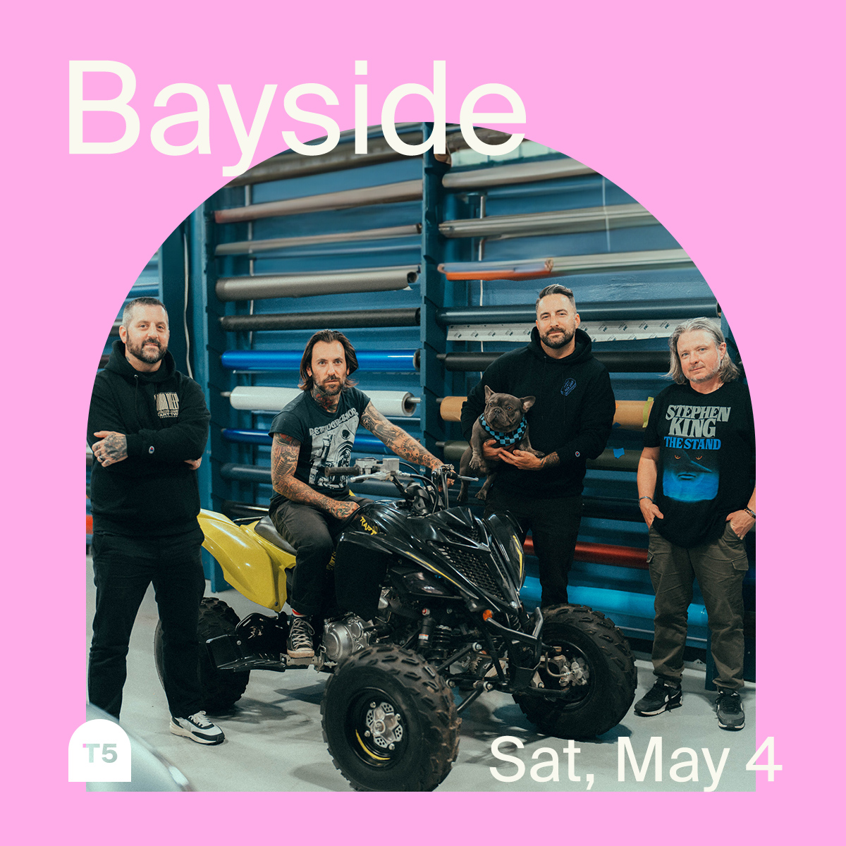 counting down the days till we have Bayside in the building 🔥 do you have your tickets yet