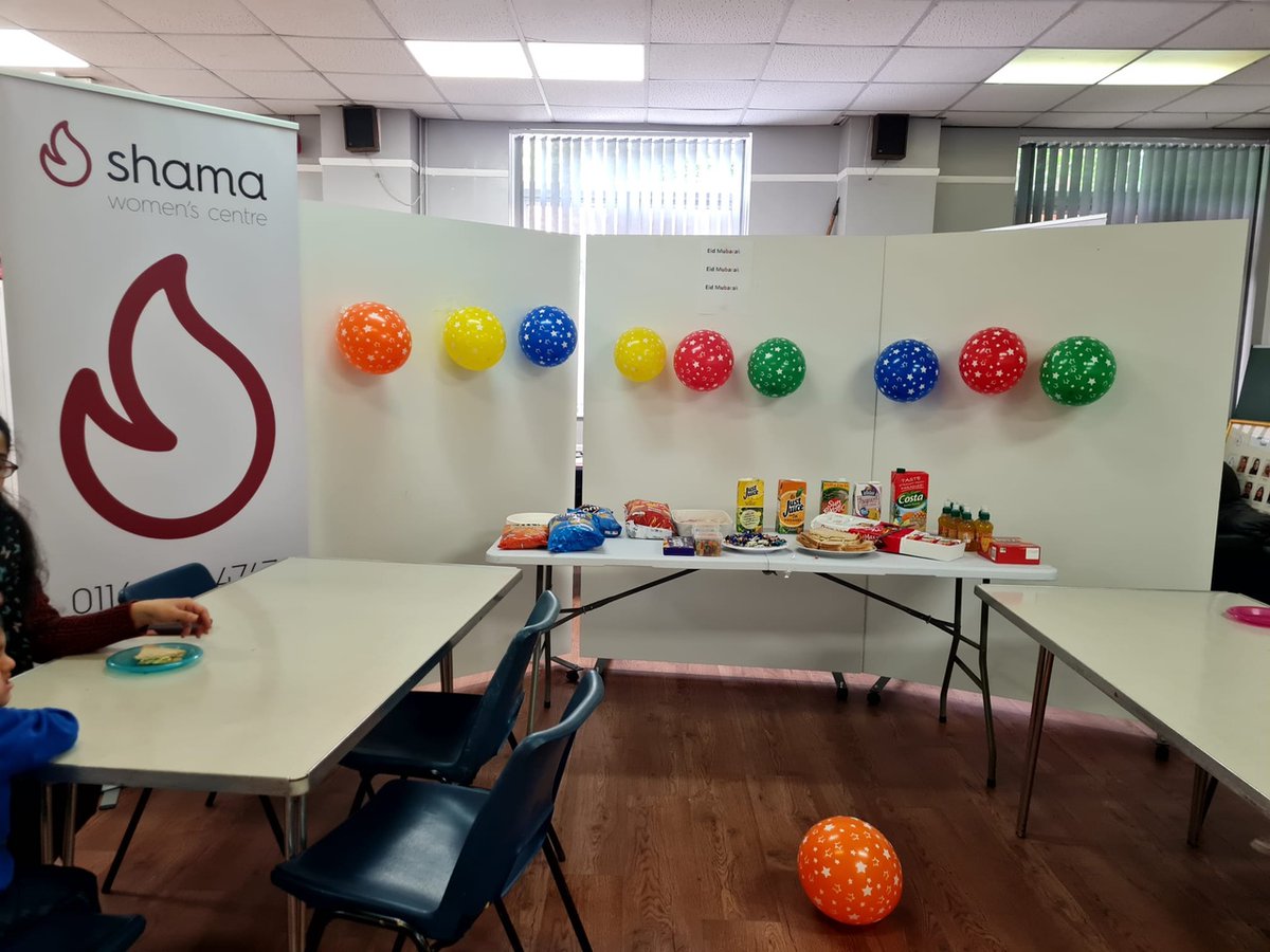 Eid Mubarak celebrations last week at Shama Nursery 🌙 ⭐️ 

If you would like to enquire about a space at our nursery please call us on 0116 251 4747. 

#ShamaWomensCentre #ShamaNursery #LeicesterNursery #Highfields #Nursery #Eid #EidMubarak