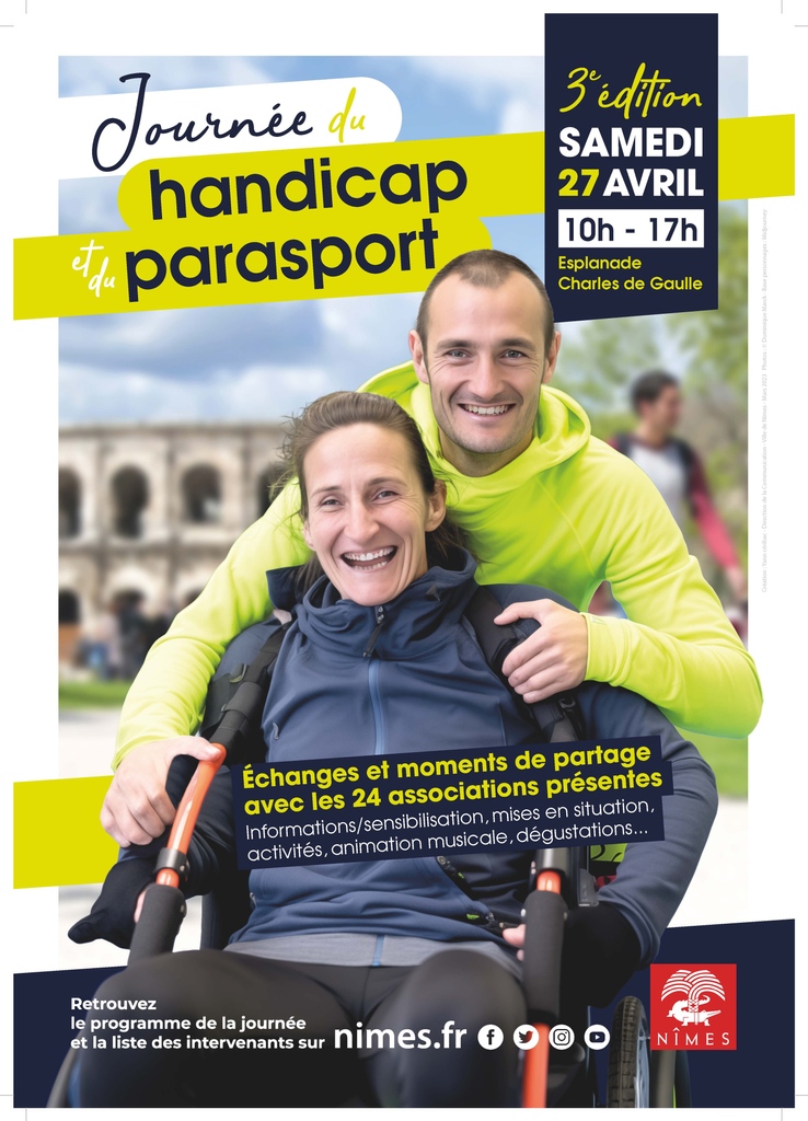 #laetidco #zoomévénement #journéeduhandicap #parasport #3èmeédition #échanges #partage #soutient #nimes #sensibilisation #activités #animationmusicale #dégustation ...