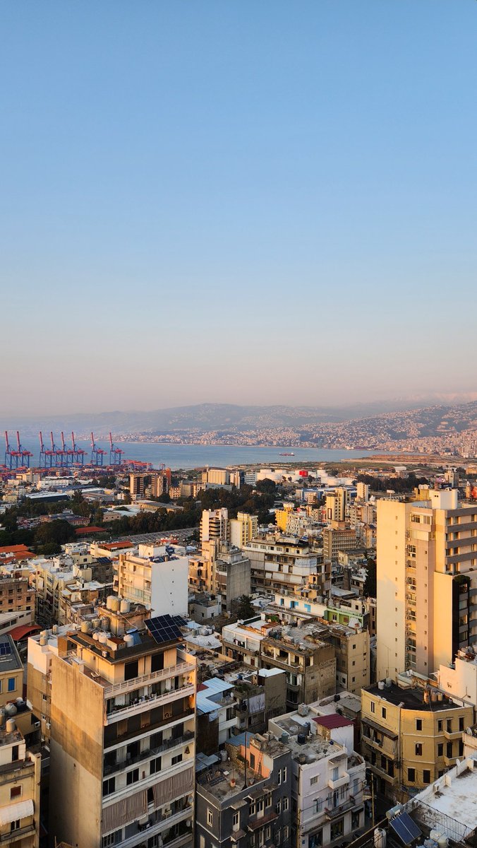sekulermolla's tweet photo. Beirut from an abandoned tower https://t.co/GXZkT174z2