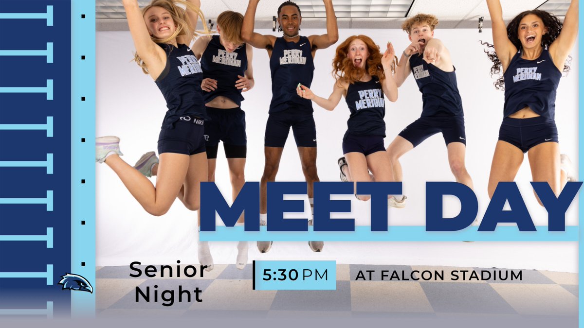 Who wouldn't be excited? First home track meet and Senior Night is happening this evening. Senior Night recognition to begin at 5:15pm.