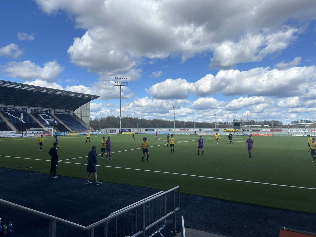 LighthouseGhs's tweet image. Mrs Edwards &amp;amp; Mrs Brown, the Lighthouse aunties as some of the team call us 😂 were out supporting the senior boys ⚽️ team today in their 🏆 Final at The Falkirk Stadium this afternoon. @GrangemouthHS  @GHS_PEGHS_PE #GHSPride