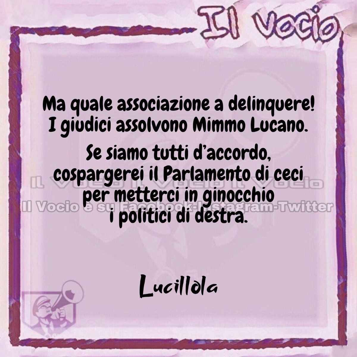 Lucillola @LucillaMasini #16aprile #ilvocio #MimmoLucano #Riace #Salvini #Meloni #MELONI_CHE_SQUALLORE #salvinipagliaccio #migranti