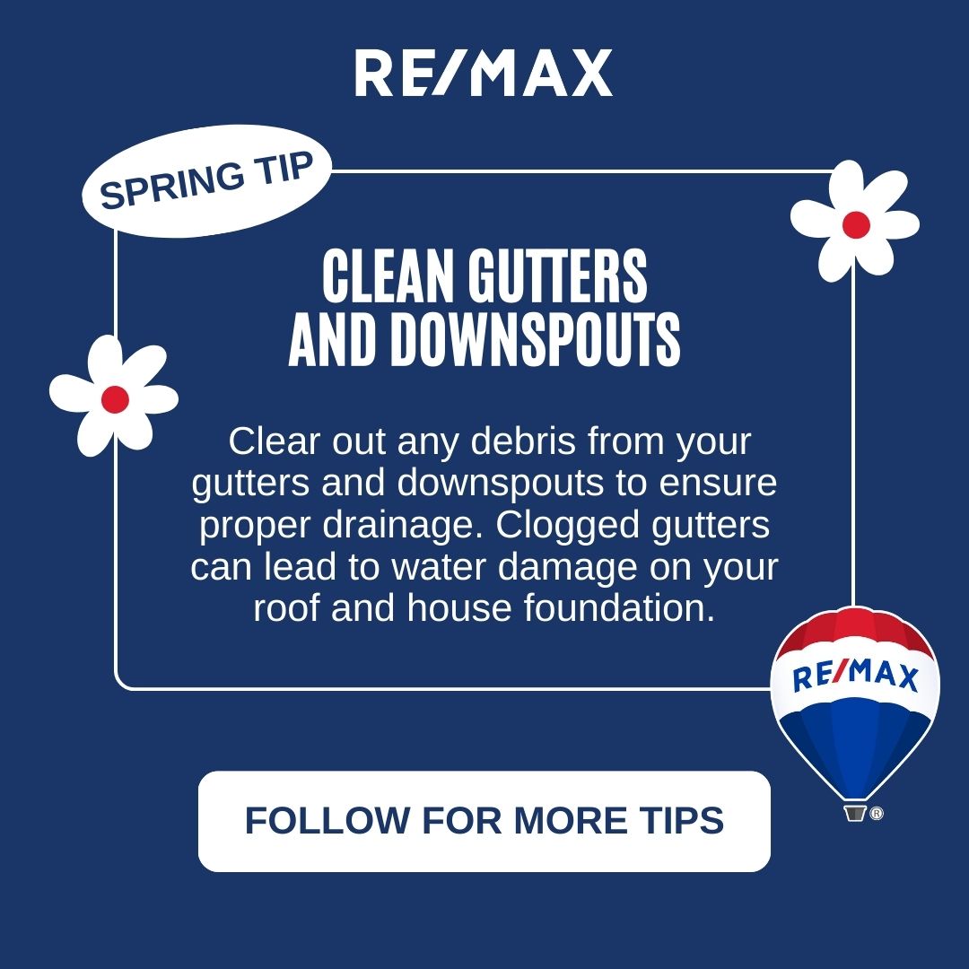 Our 3rd Tip of our series of Spring Tips!  This week's focus is on cleaning gutters and downspouts!
#SpringTips #SpringLawnCare #CentralIllinoisLiving #MowingSeason #LawnCareTips #SpringHomeProjects  #HomeToSuccessfulAgents #WhoYouHireMatters  #UnstoppableStartsHere