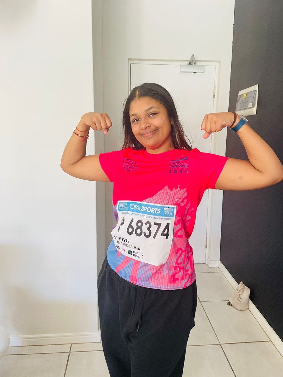 AlkemiZA's tweet image. Over the weekend two of our team members challenged themselves to #ConquerTheCurrent at the Two Oceans Marathon and they did!​

Well done Marisa and Vanya👏

​#AlkemiCollective #ttom24