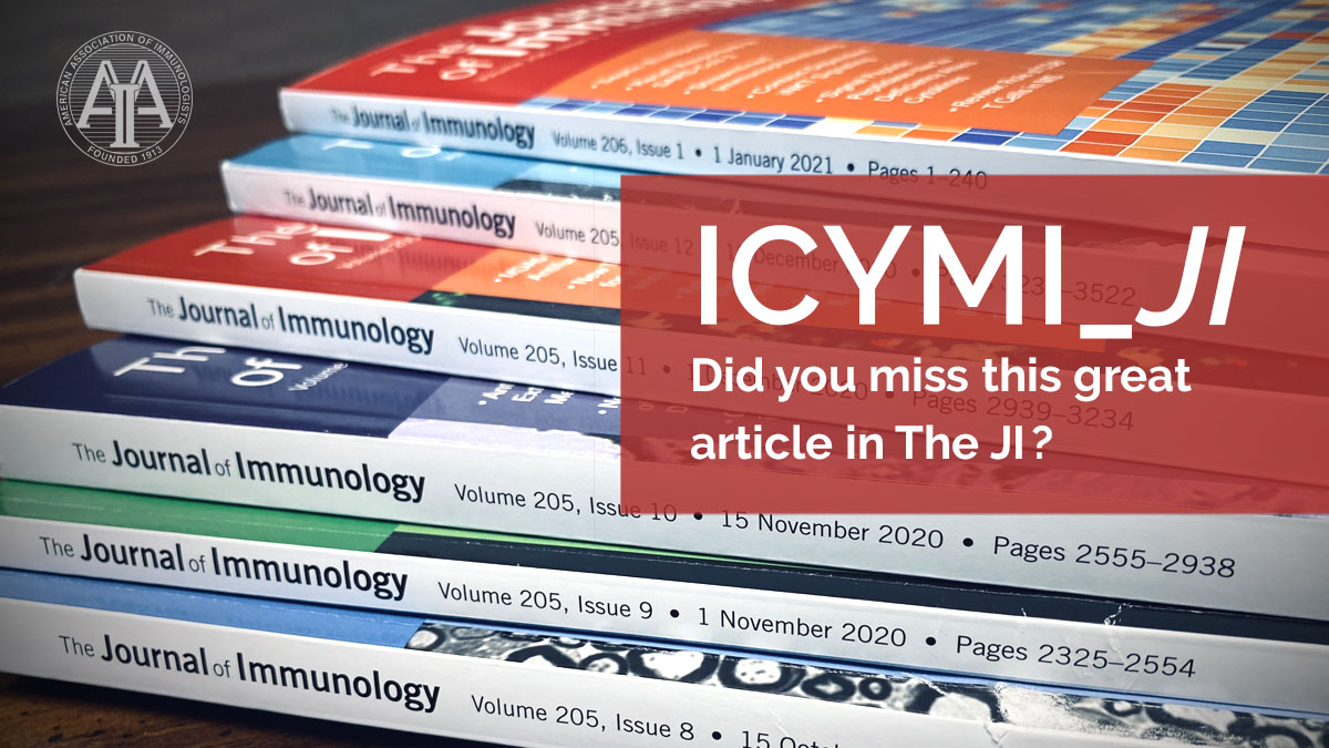 Take a look at The JI’s Top Reads! These #FreetoRead #ScienceHighlights can help you stay up to date with the latest in the field. #JI_TopRead Check out the latest selections now #ReadtheJI ➡️ ow.ly/lovy50Rgvm7