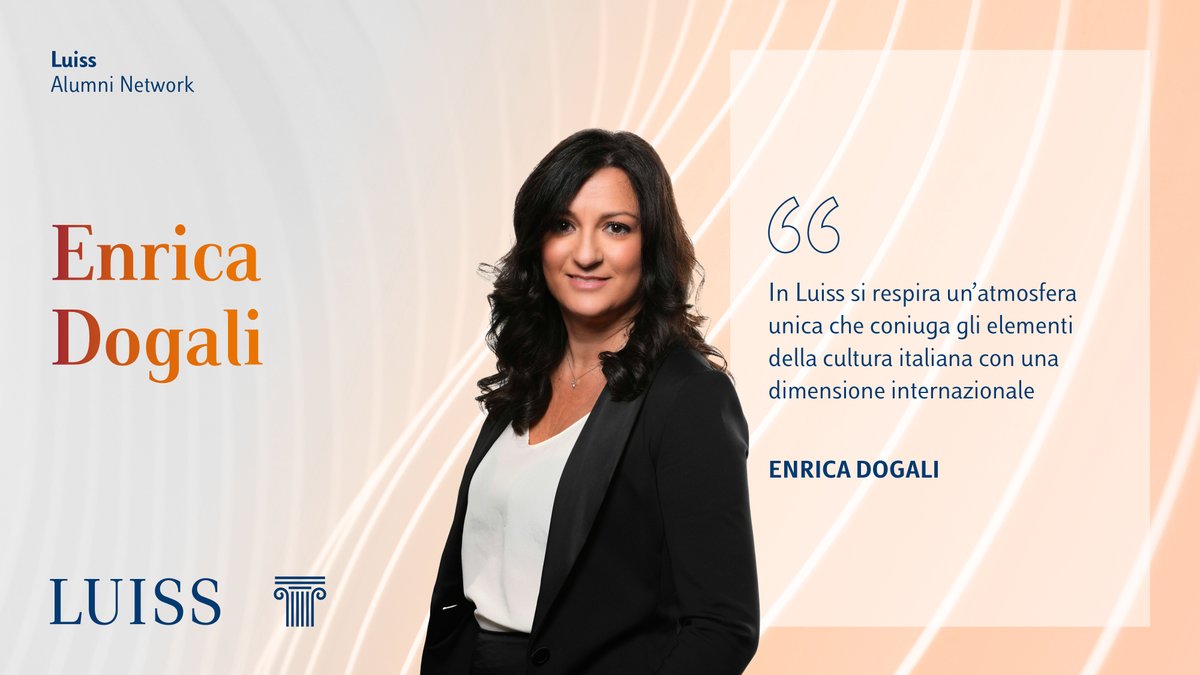 🖋️ Dopo la laurea in Giurisprudenza, Enrica Dogali ha intrapreso la sua carriera come avvocato nel 2001. Oggi è Group Chief Legal and Compliance Officer in Angelini Holding Spa ma il suo legame con #Luiss resta profondo. Leggi la sua intervista 👉 laureatiluiss.it/news/intervist…