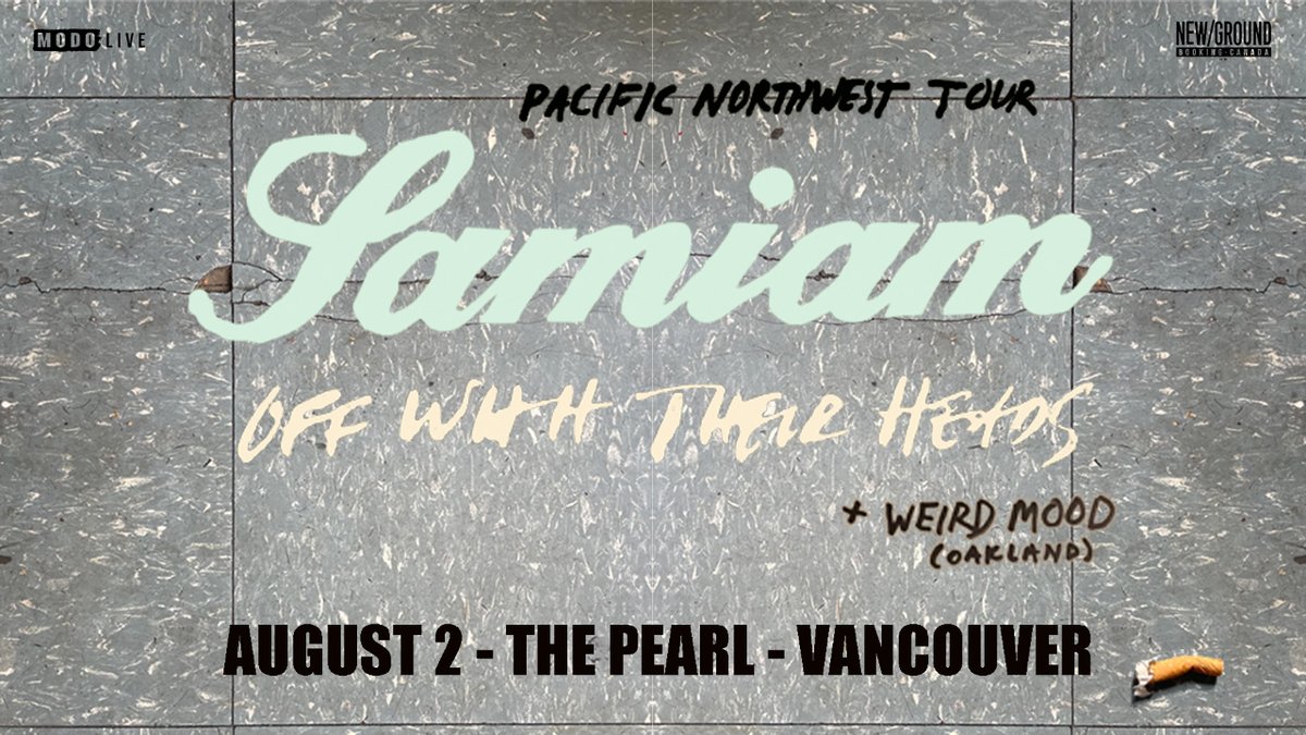 JUST ANNOUNCED💥 American punk outfit @samiamband are heading to The Pearl on August 2nd with Off With Their Heads & Weird Mood. Tickets are on-sale now: found.ee/Samiam-YVR #samiam #yvrevents #yvr #vancouverisawesome