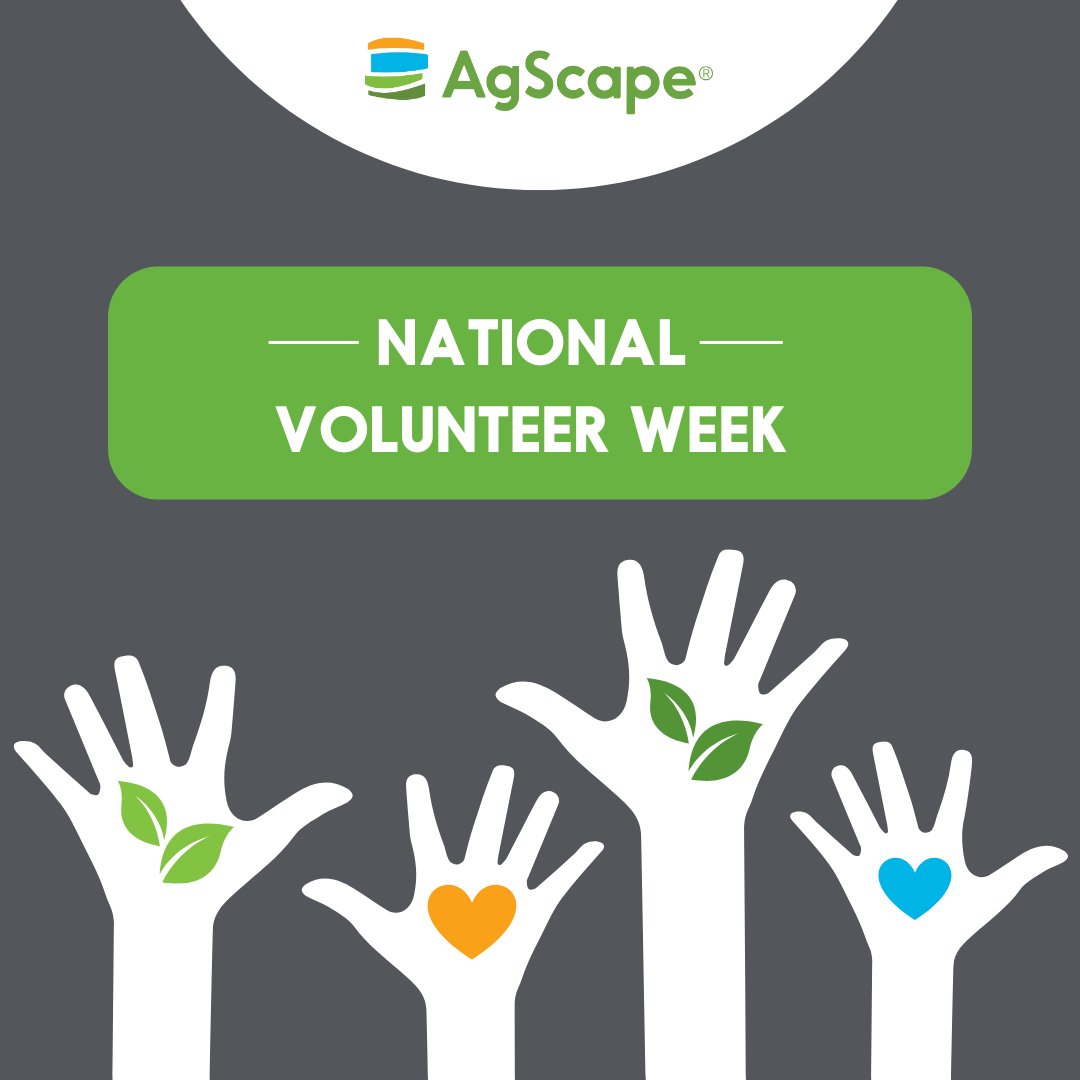 Happy National Volunteer Week! We would like to thank all of our wonderful volunteers for their dedication and commitment. We are so grateful for the time and support you have given us to advance agriculture and food education in Ontario. Thank you for everything you do!