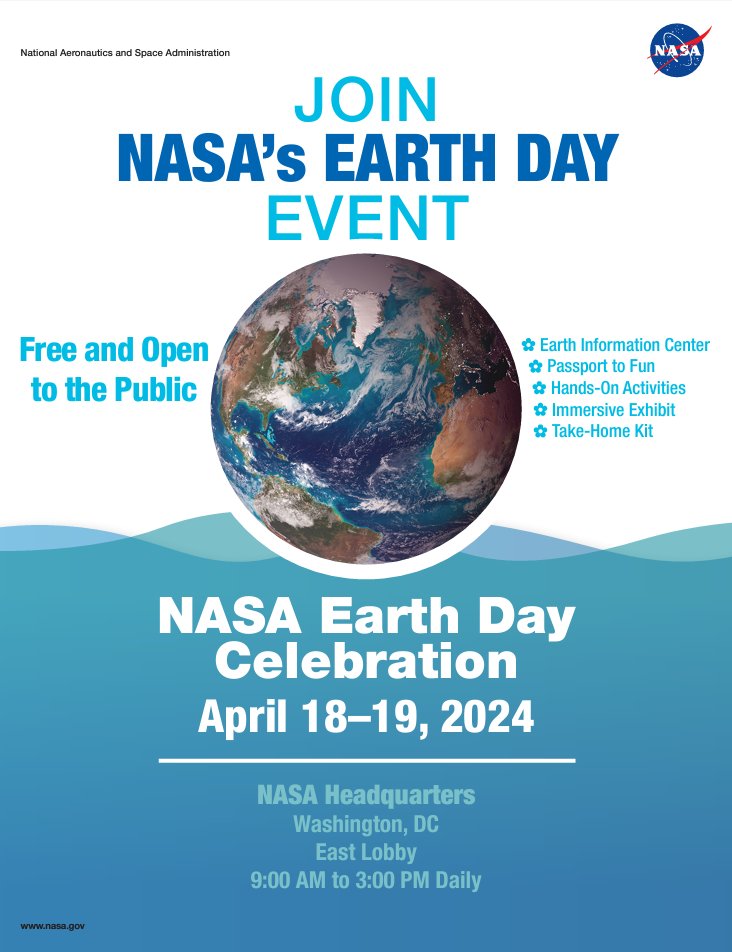 Nasa Earth Day 2024 Poster