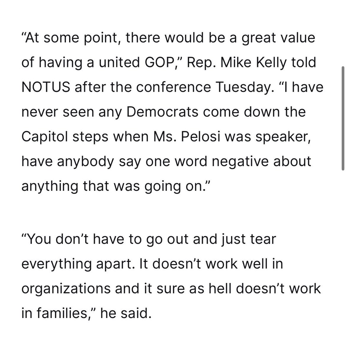 New from me: Johnson’s future, and the future of his national security plan, is under fire. And Republicans in support of Johnson are NOT happy about it. Here’s what @MikeKellyPA told me today: notus.org/congress/mike-…
