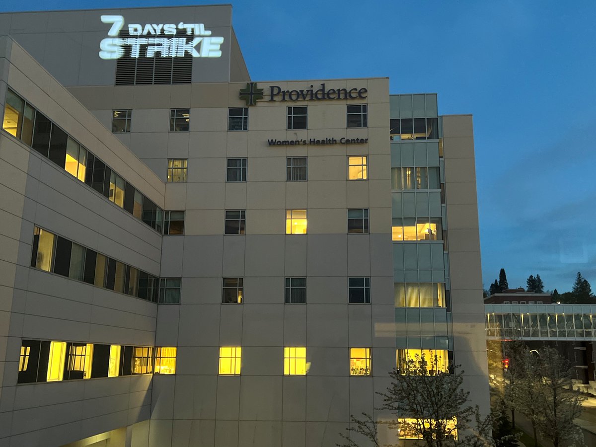 Spokane peeps! 500 technical workers at @providence  Sacred Heart hospital will be on a ULP #strike starting on Monday. Inland patients depend on these workers, and once again Prov would rather violate employees rights than fix the problem. ¯\_(ツ)_/¯ #solidarity #unionpower