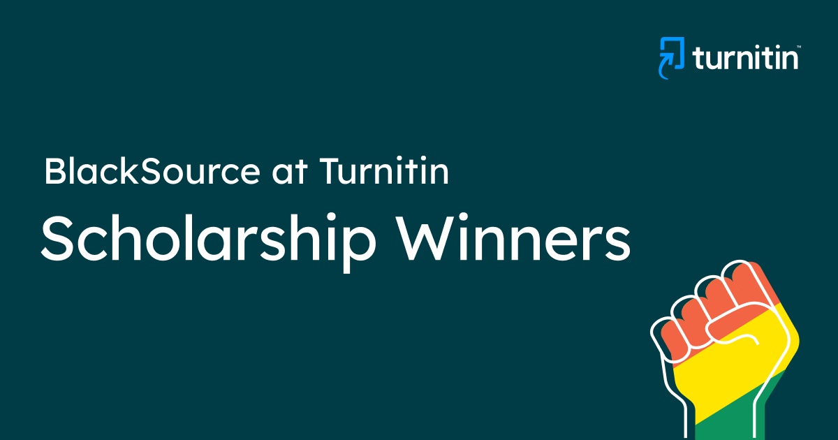 Turnitin’s BlackSource employee resource group is thrilled to announce its winners of their $6,000 in scholarships to support their #education. Congratulations Favour Badewole and Thabo Ibrahim Traore on being our scholarship recipients. #ScholarshipOpportunity #EducationMatters