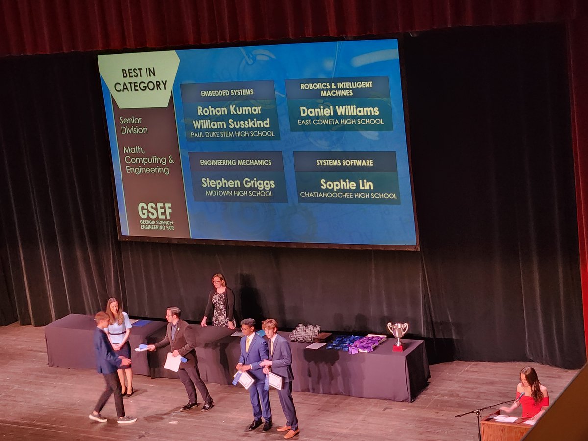 ReevesEducation's tweet photo. We are proud of our Atlanta City Regional Science and Engineering Fair students who did a great job this past weekend at the Georgia Science and Engineering Fair. https://t.co/ZqQmEwOqhh