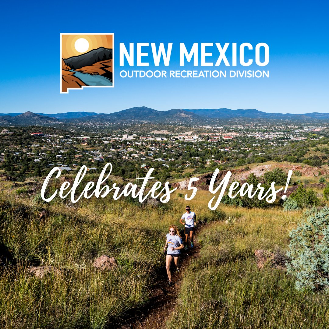 NMoutdoorrec's tweet photo. Read all about it! We just released our announcement highlighting 5 years!

These achievements wouldn't be possible without the partnership &amp; support of communities statewide.

Press release: https://t.co/S9enuKVJrr

#NMOutside #OutdoorIndustry #NewMexico #Anniversary #OutdoorRec https://t.co/SnZ3CG7mmP