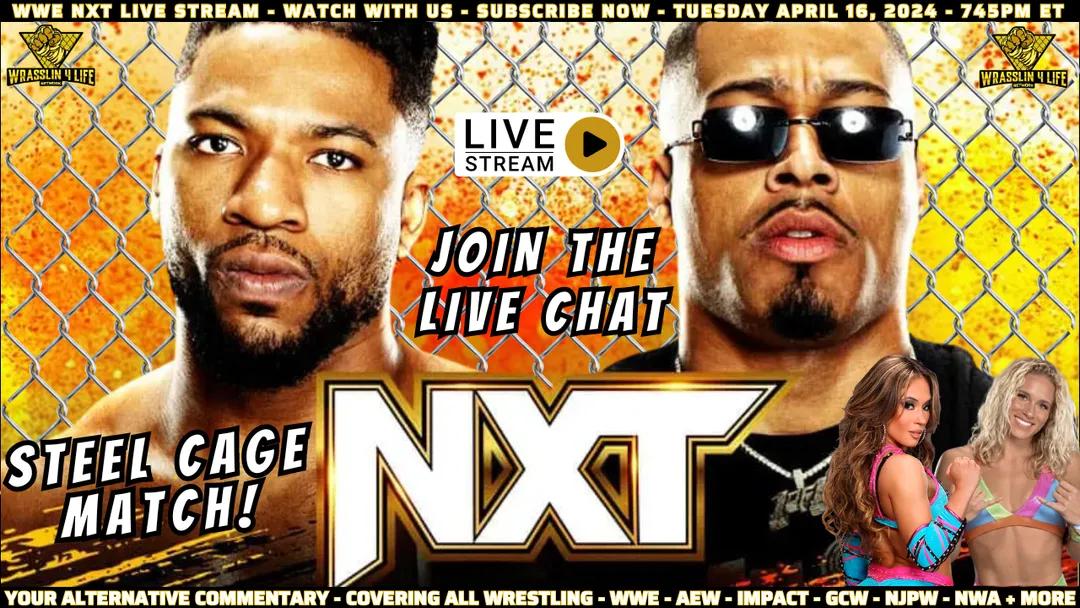 Tune in tonight to your home for all things pro wrestling @Wrasslin4lifeN tonight as we are live for #WWENXT and so its come down to this as former firends now turned bitter enemies @_trickwilliams and @Carmelo_WWE face off in a steel cage youtube.com/live/DdE_kzI8p…
